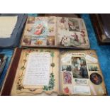 Two Victorian Scrap Books