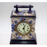 A c.1900 Austrian faience clock