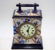 A c.1900 Austrian faience clock
