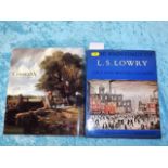 L. S. Lowry art book twinned with similar Constabl