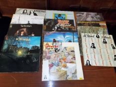 A selection of Steely Dan & Al Stewart vinyl LP's