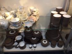 A quantity of Denby stoneware dinner service