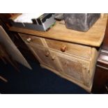 A Rustic Cottage Style Pine Dresser