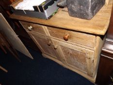 A Rustic Cottage Style Pine Dresser