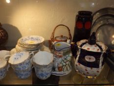 A German retro vase & other ceramic items