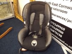 A child's car seat