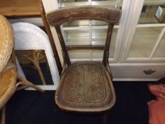 An early 20thC. chair