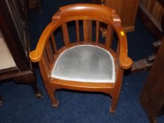 A small mahogany childs chair