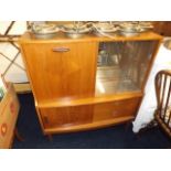 A retro teak style cabinet