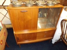 A retro teak style cabinet