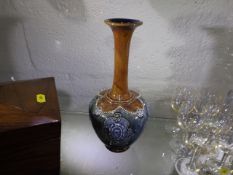 A Doulton stoneware vase