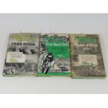 Three 1950's motorcycle year books