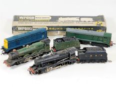 Two Wrenn OO gauge engines & two others