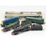 Two Wrenn OO gauge engines & two others