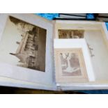 Scraps & pictures within portfolio inscribed Sir.