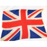 An early 20thC. silk Union Jack believed to have b