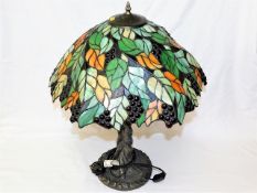 A Tiffany style lamp