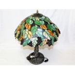 A Tiffany style lamp