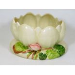 A Clarice Cliff lily pad bowl