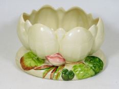 A Clarice Cliff lily pad bowl