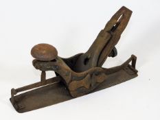 A Stanley Rule & Lever Co. compass plane