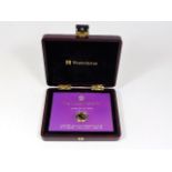A gold proof full sovereign with box