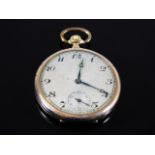 A Victorian 9ct gold pocket watch