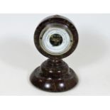 A c.1910 Cornish serpentine barometer