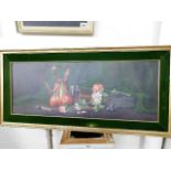 A Ted Dyer framed still life oil painting image si
