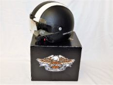 A Harley Davidson helmet with box