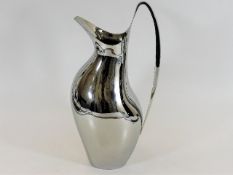 A Georg Jensen silver plated jug with box