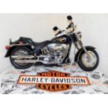 A remote controlled Harley Davidson model