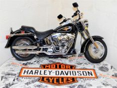 A remote controlled Harley Davidson model