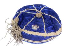 An early 20thC. sporting cap