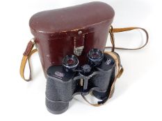A pair of Carl Zeiss Jena 10x50 binoculars & case