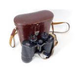 A pair of Carl Zeiss Jena 10x50 binoculars & case