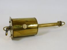 A 19thC. brass roasting jack