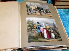 Three Victorian scraps books