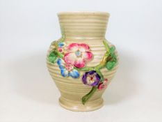 A Clarice Cliff Newport pottery vase