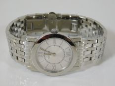 A ladies stainless steel Gucci watch