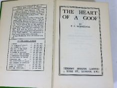 P G Wodehouse The Heart of A Goof hand signed by a