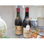 Two half bottles of Chateauneuf Du Pape