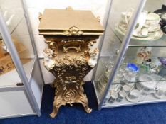 An ornate Louis VX style stand