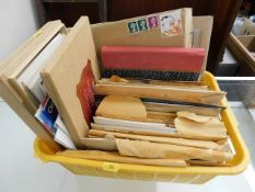 A boxed quantity of first day covers & stamps