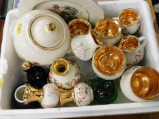 A quantity of Prinknash porcelain items