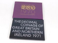 Two 1970's collectors coins sets