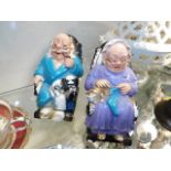 Two novelty retirement fund money boxes