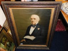 An antique print of William Gladstone from Liskear