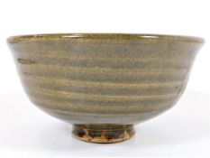 A St. Ives pottery bowl, from the estate of opera