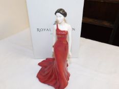 A boxed Doulton figurine Alisha